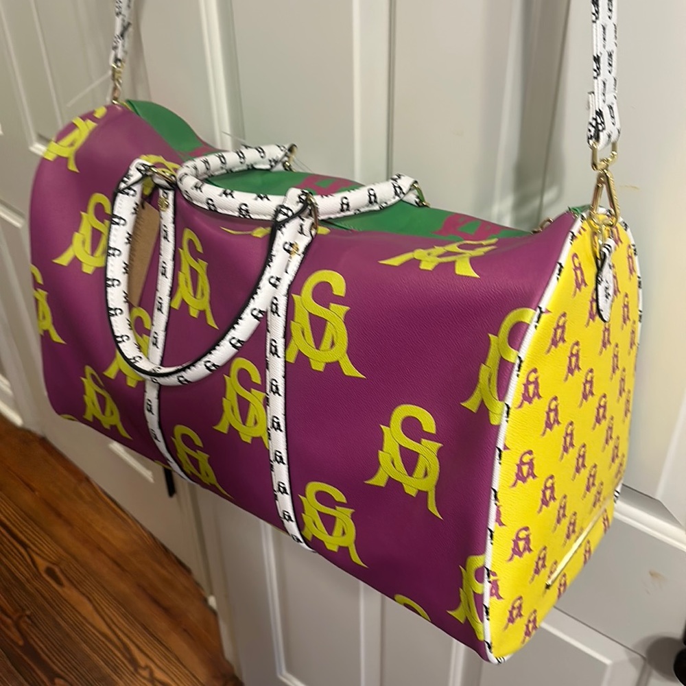 NWT Steve Madden Multi Colored Duffle Bag